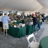 Guests enjoying the buffet