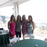 Four beautiful guests enjoying The Executive Club