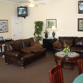 Lounge Area in Magnolia Retreat
